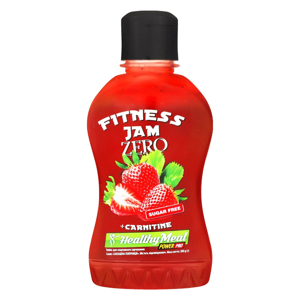 Джем Power Pro Fitness Jam zero 200g (Запашна полуниця) Луцьк - фото 1
