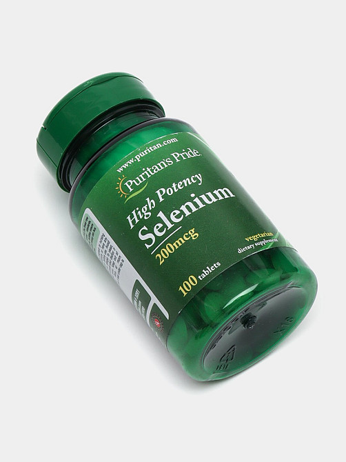 Селен Puritan's Pride Selenium 200 mcg, 100 таблеток Луцьк - фото 3