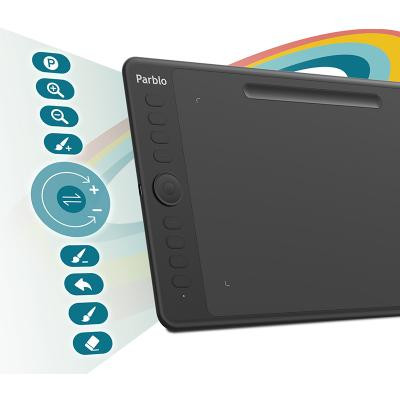 Графічний планшет Parblo Intangbo M Black (INTANGBOM) Вінниця - фото 2