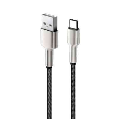 Дата кабель USB 2.0 AM to Lightning 1.0m head metal black ColorWay (CW-CBUL046-BK) Вінниця