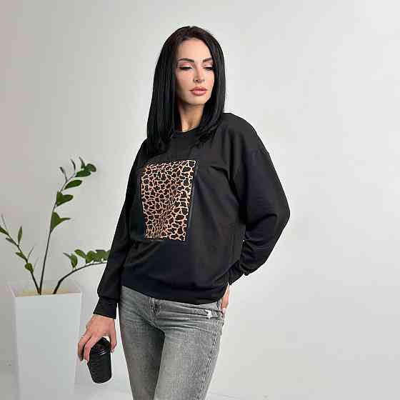 Жіночий демісезонний світшот "Feline" оптом | Батал Київ