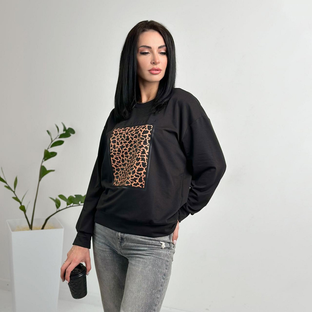 Женский демисезонный свитшот Feline батал Киев - изображение 4