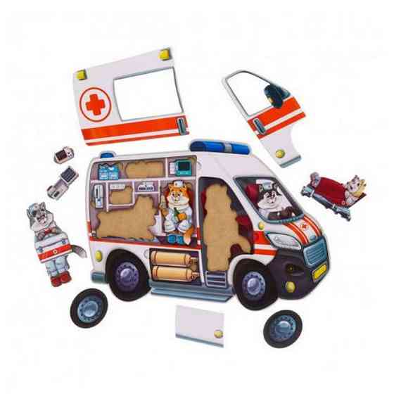 Деревянный пазл-сортер 