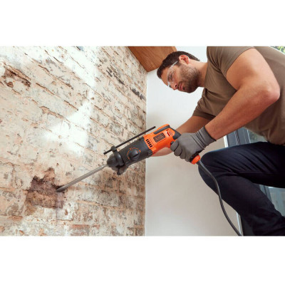 Перфоратор Black&amp;Decker SDS-Plus, 650 Вт, 1.6 Дж, 3 режими, кейс, 3.57 кг (BEHS01) Вінниця - фото 5