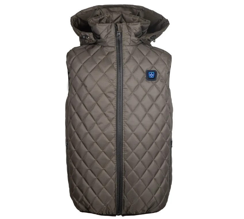 Жилет із підігрівом від USB Shine L, хакі Вінниця - фото 3