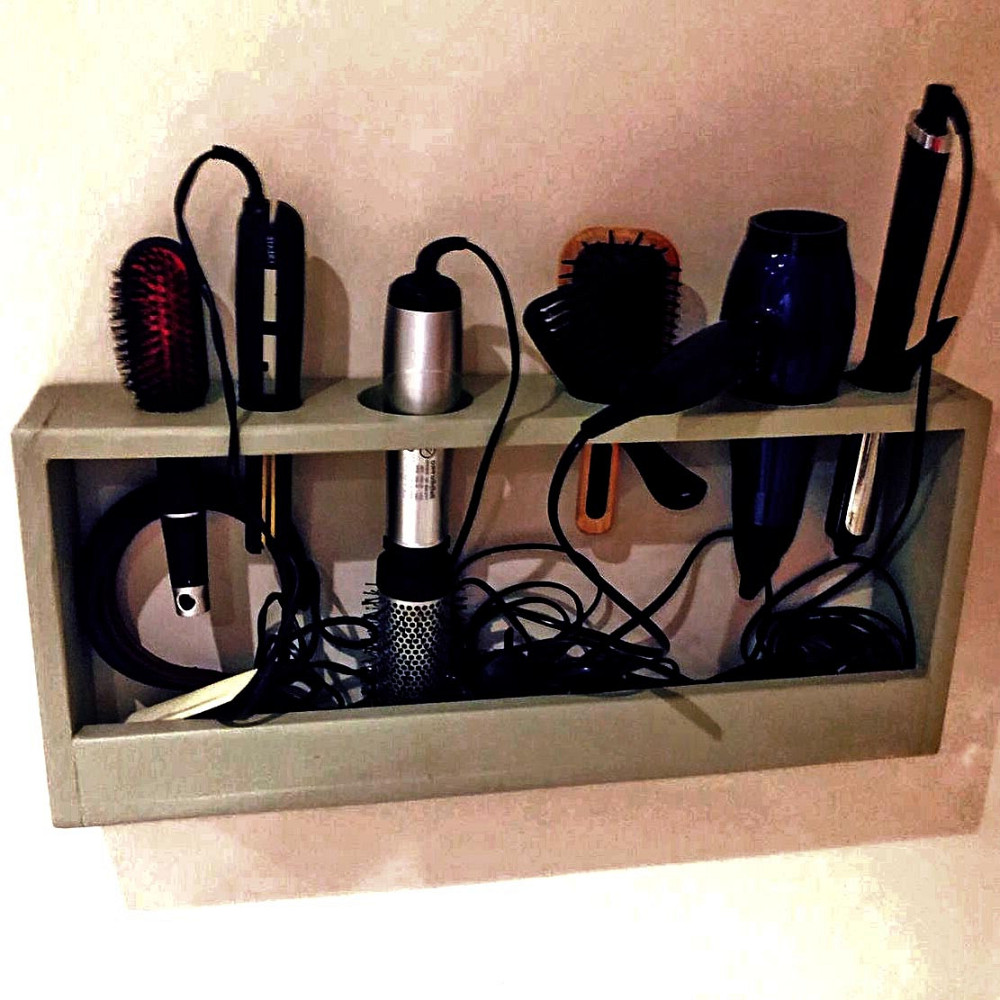 Органайзер для фенов и расчёсок 