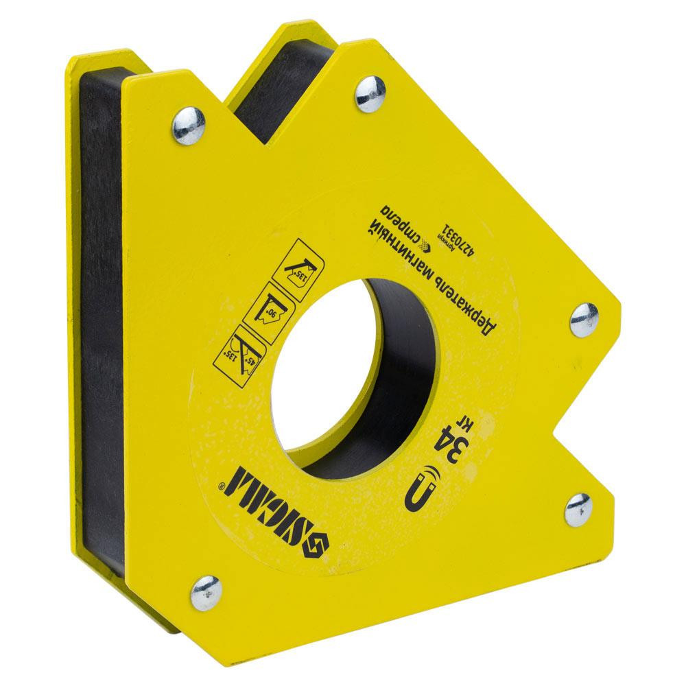 Магнит для сварки стрела 34кг 110×110мм (45, 90, 135°) SIGMA (4270331) Киев - изображение 2