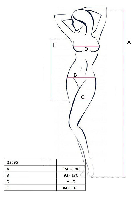 Ажурна мінісукня на тонких бретелях Passion BS096 One Size, red, плетіння на грудях Sex Aura Київ - фото 6