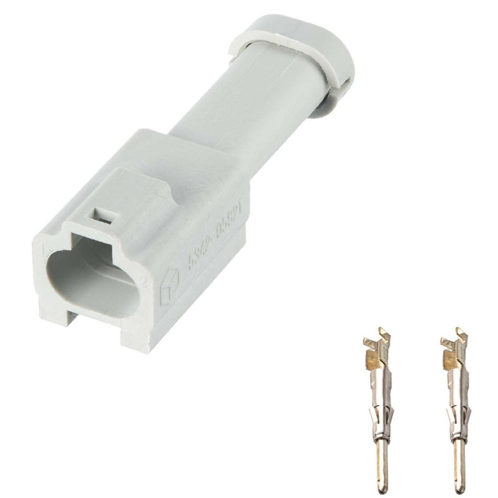 Разъем коннектор 2-кон., Дат, Abs, 5342-05821, 5342-05824, Molex Америка универс., Много марок Киев - изображение 1