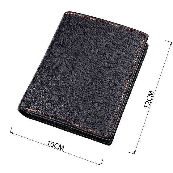 Гаманець Vintage 14598 шкіряний Чорний Київ