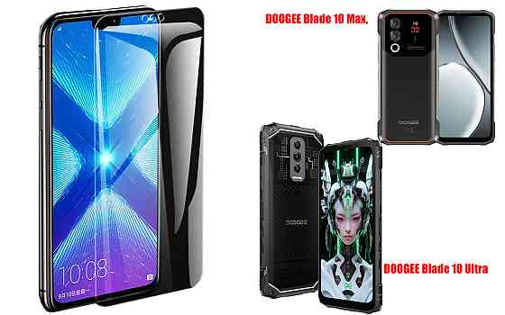Защитное стекло NeoGlass для DOOGEE Blade 10 Max, Blade 10 Ultra – ультрапрозрачное и устойчивое Киев