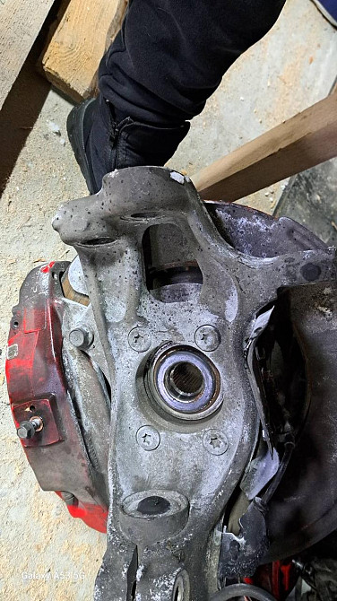 Передняя левая цапфа + петелька полный повод Киа Стингер Gt Киев - изображение 1