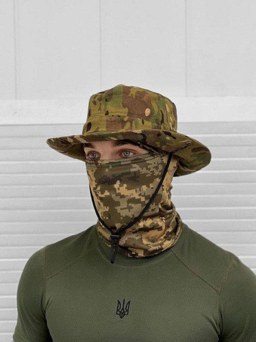 Панама чоловіча тактична маскувальна мультикам lowland 13-3 Одеса - фото 1