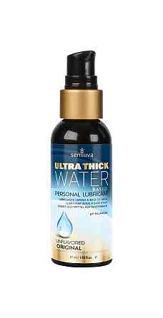 Густа змазка Sensuva Ultra-Thick Water-Based (57 мл) на водній основі, без гліцерину та парабенів Sex Aura Київ