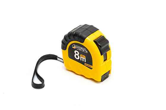 MASTERTOOL Рулетка MASTERTOOL "Shiftlock" 8 м×25 мм фіксатор полотна нейлонове покриття 62-8025 Коломия