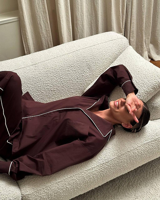 Жіночий стильний шовковий комплект шовк армані Одеса - фото 8