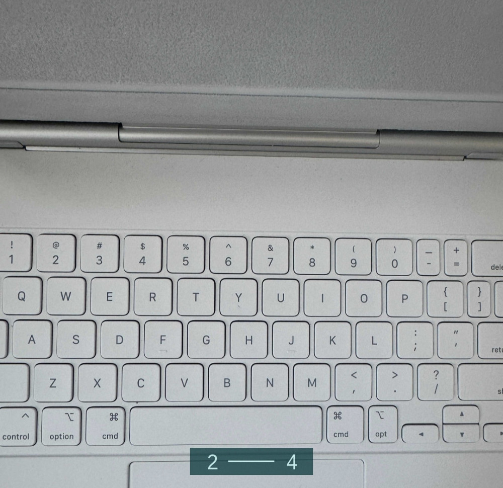 Клавіатура: Magic Keyboard для iPad Pro 11 White. Київ - фото 2