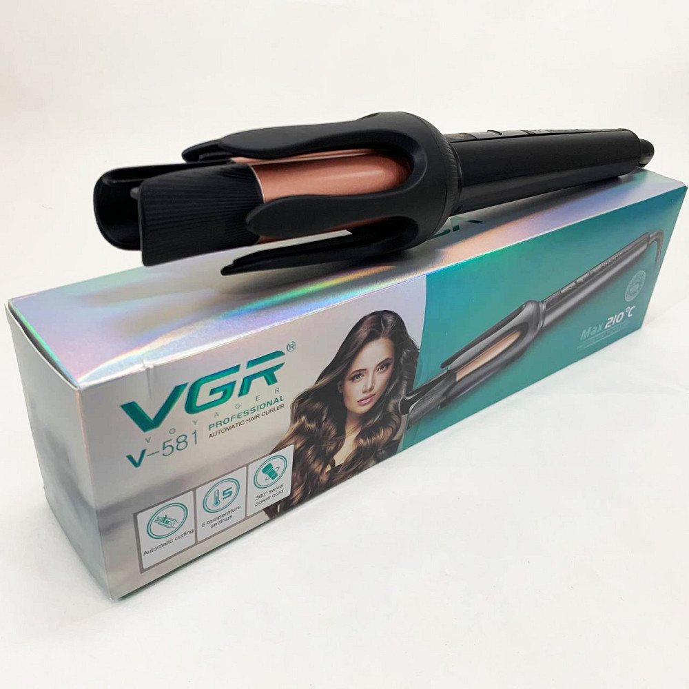Плойка для волос хорошая VGR, Утюжок для завивки волос Современные щипцы завивки CU-65 Львов - изображение 4