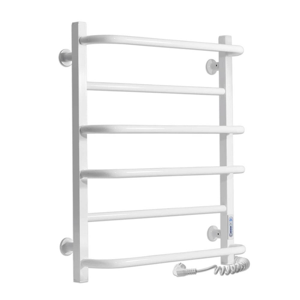 Електричний полотенцесушитель Laris Зебра Комфорт ЧК6 500Х600 Е білий Київ - фото 1