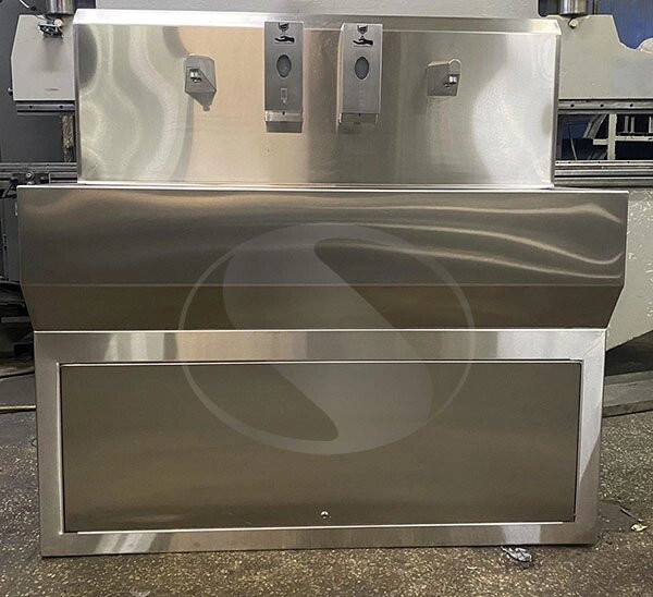 Умывальник сенсор на две секции с тумбой Киев - изображение 1