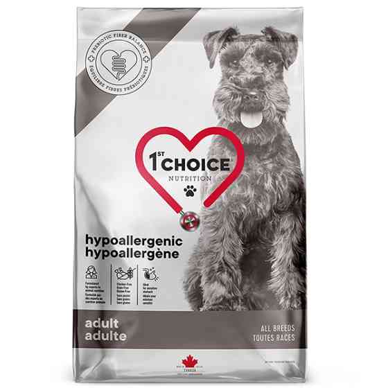 1st Choice Adult Hypoallergenic ФЕСТ ЧОЙС ГІПОАЛЛЕРГЕННИЙ КАЧКА сухий дієтичний беззерновий корм для собак Київ