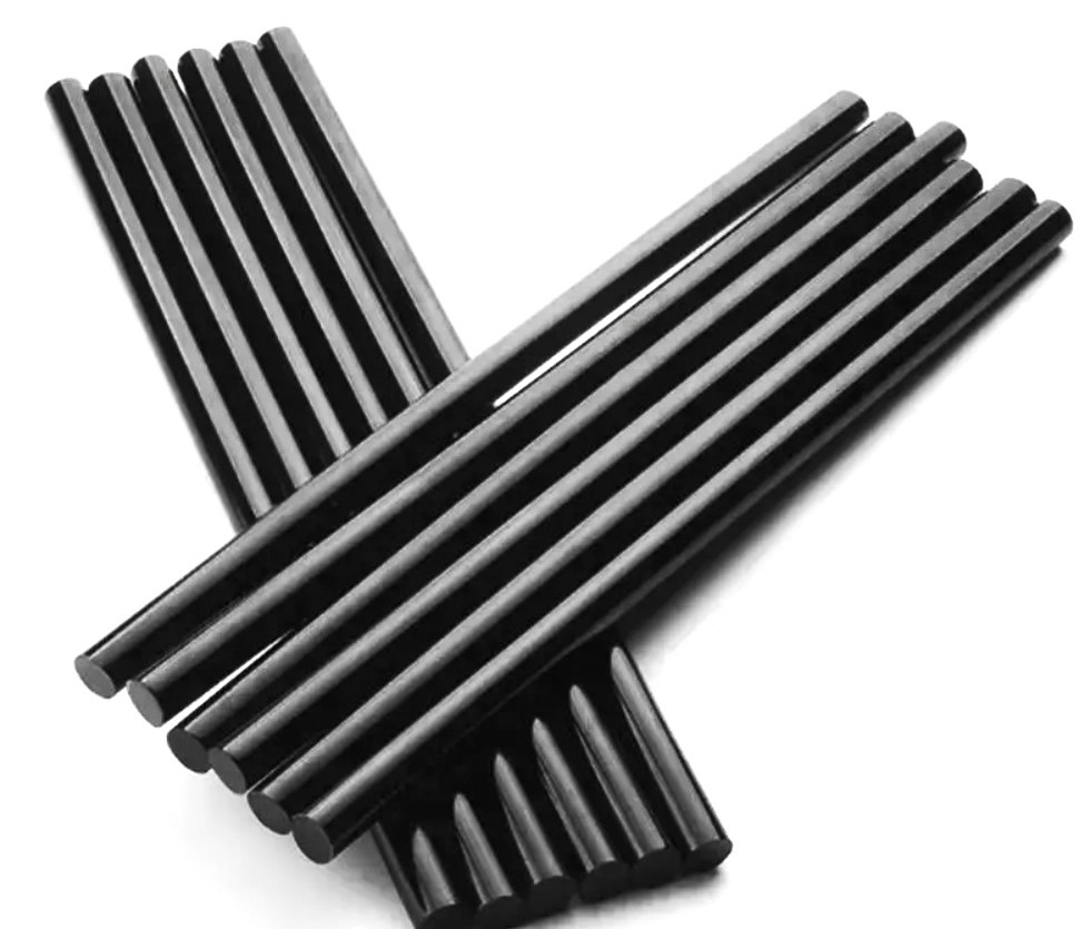 Клей силіконовий у стрижнях UKC 1119 0.7х30 см, чорний Вінниця - фото 1