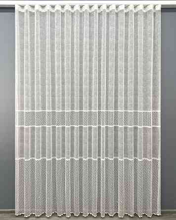Тюль VR-Textil 2021т Жаккард Кремовый 400х270 см (42-1086) Киев