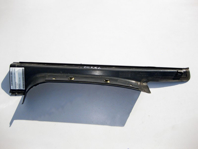 Mercedes-Benz  A2036800935 9B51 Накладка заднього лівого дверного отвору з хромом, колір антрацит C-Class W203 Одесса - изображение 2