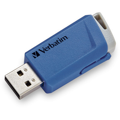 USB флеш накопитель Verbatim 3x16GB Store 'n' Click Red/Blue/Yellow USB 3.2 (49306) Винница - изображение 11