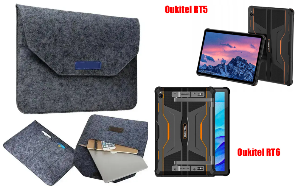 Сумка Wool із войлока для планшета Oukitel Rt3, Oukitel Rt3 Pro Київ - фото 1
