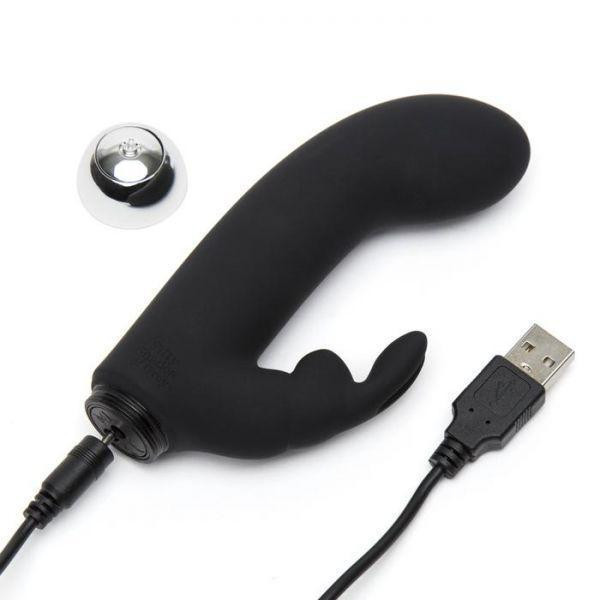 Мини вибратор-кролик для клитора и точки G Fifty Shades of Grey 2019 Sex Aura Киев - изображение 3