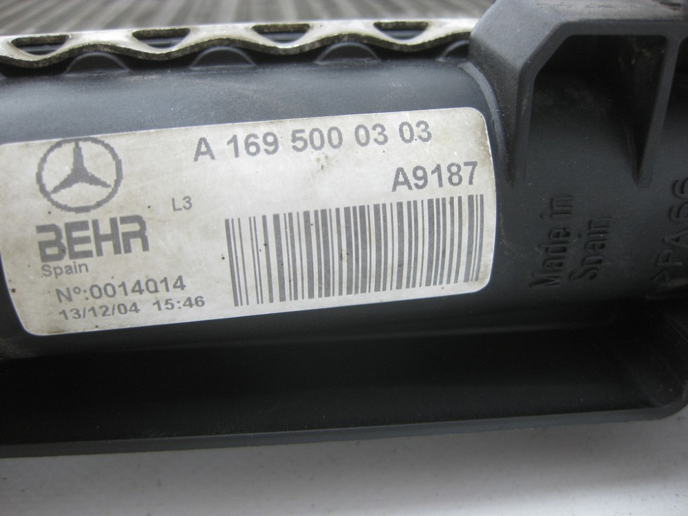 Mercedes-Benz  A1695000303 Радіатор охолодження двигуна Одеса - фото 6