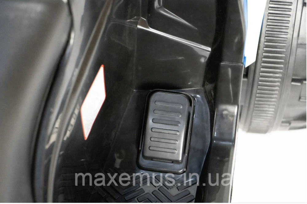 Мощный детский электроквадроцикл аккумуляторный НМ 1288 электрический квадроцикл для детей до 30 кг синий Мостиска - изображение 15