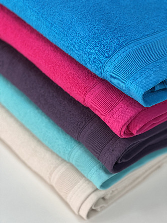 Рушник махровий Ideal Textile з бордюром однотонний 360 г/м2 50х80 см (56860711) Чернівці - фото 10