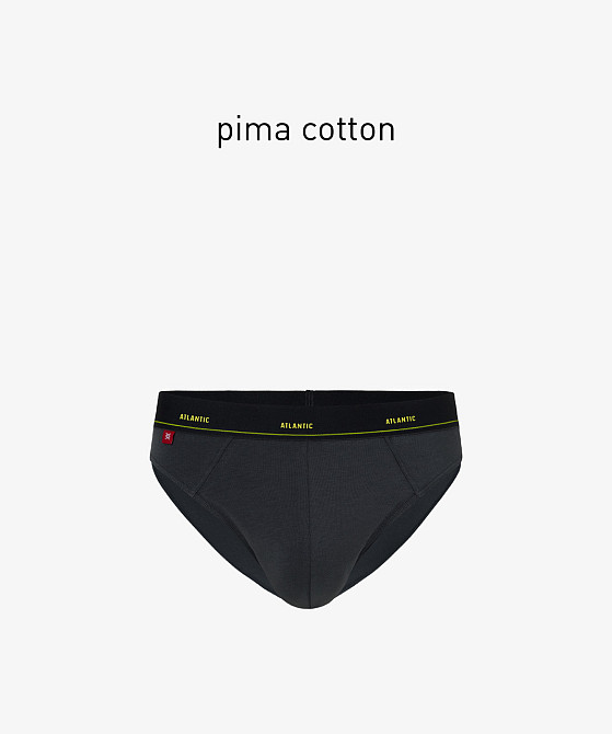 Труси чоловічі спорт ATLANTIC MP-1568 L, Графіт Київ - фото 3