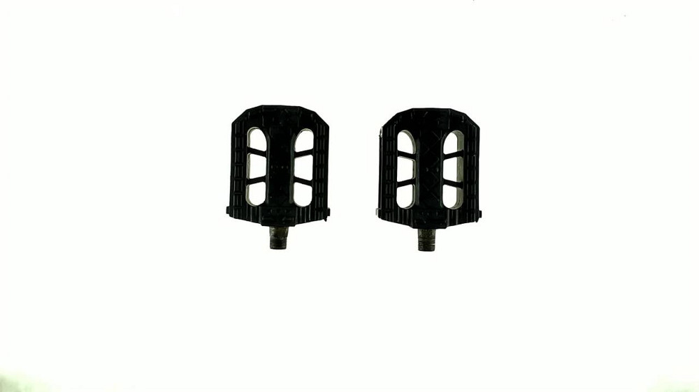 Педали велосипедные (с катафотами, пластик, черные) mod M Мукачево - изображение 1