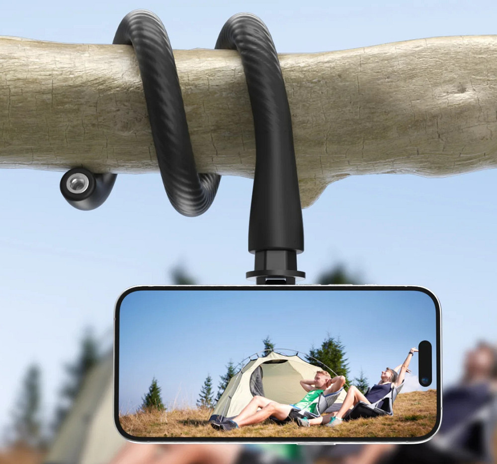 Тримач смартфона на гнучкій ніжці з магнітним кріпленням MagSafe Telesin P3-FM-01BK Київ - фото 10