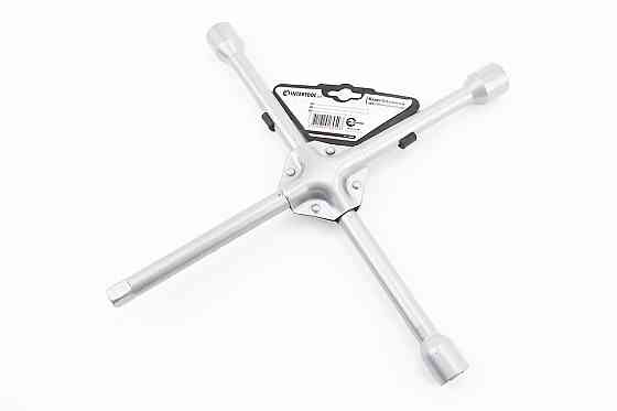 Ключ балонний хрестовий посилений 17х19х21х1/2" 350х16мм HT-1604 Київ