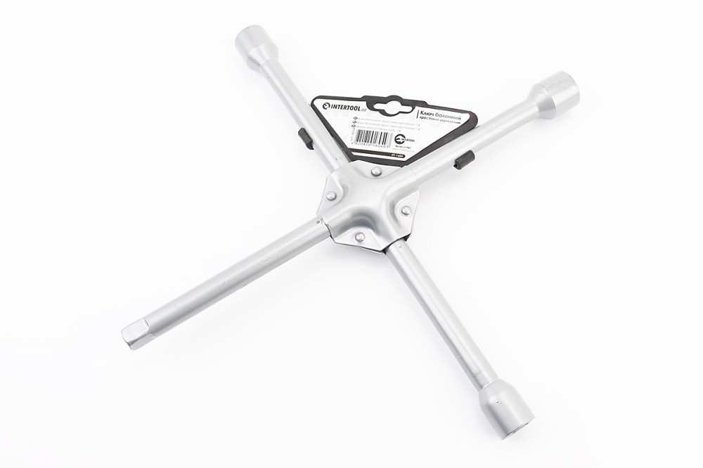 Ключ балонний хрестовий посилений 17х19х21х1/2" 350х16мм HT-1604 Київ - фото 1