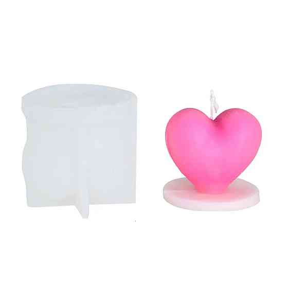 Силиконовая форма для изготовления свечей 8 x 7.9 cм 