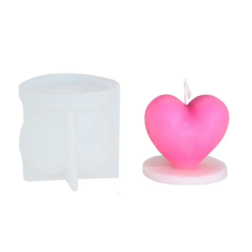 Силиконовая форма для изготовления свечей 8 x 7.9 cм 