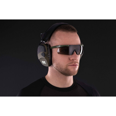 Навушники для стрільби 2E Pulse Pro NRR 22 dB активні Army Green (2E-TPE026ARGN) Вінниця - фото 3