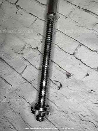 Гриф для штанги 160 см з діаметром 28 мм Гантелі, гирі, штанги та диски хромований Київ