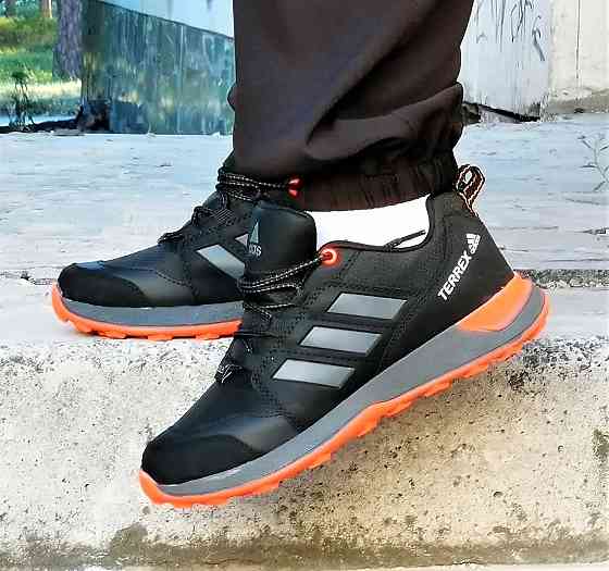Термо Кроссовки Adidas Terrex Мужские Черные Адидас Терекс Еврозима Gore-Tex (размеры: 42) Днепр
