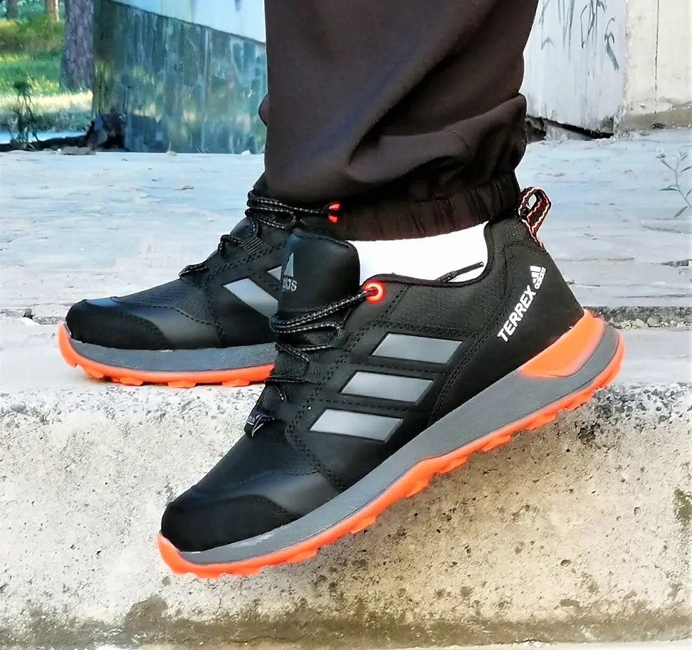 Термо Кроссовки Adidas Terrex Мужские Черные Адидас Терекс Еврозима Gore-Tex (размеры: 42) Днепр - изображение 4
