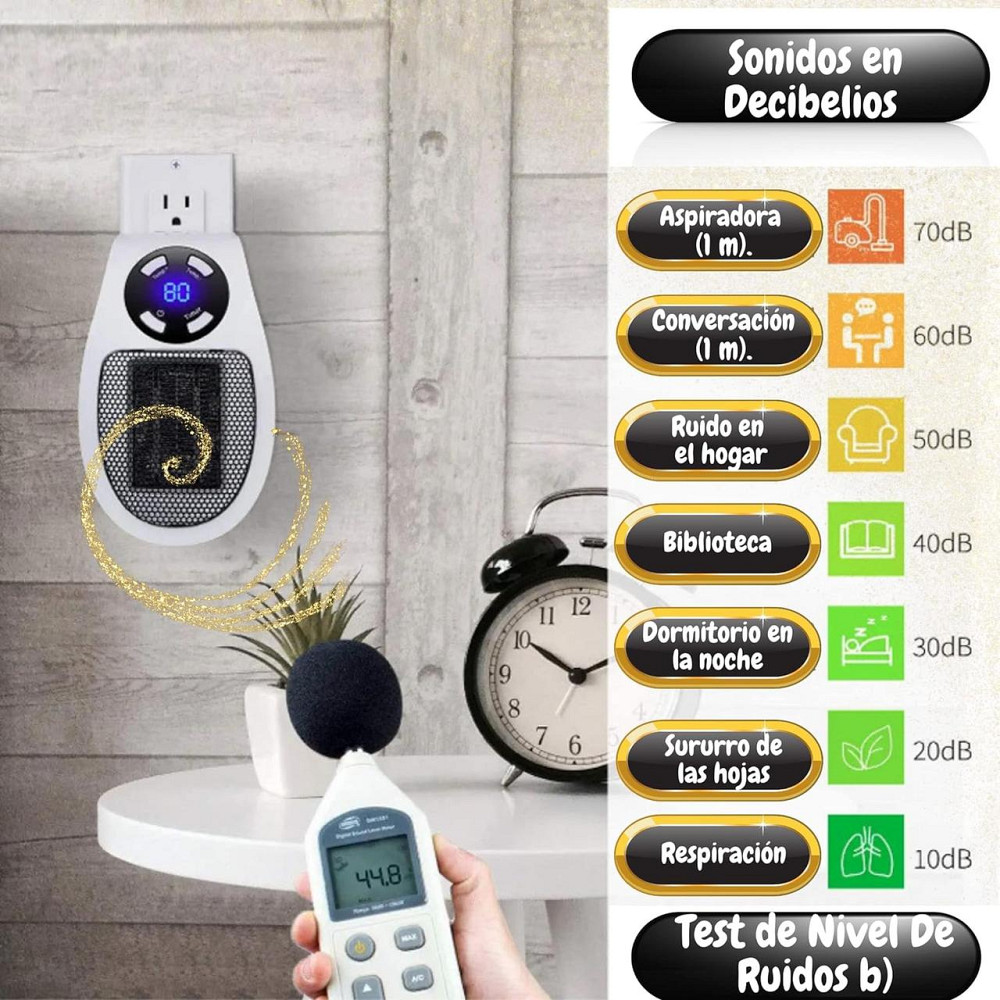 Портативный керамический обогреватель Walzita 400 Вт Днепр - изображение 10