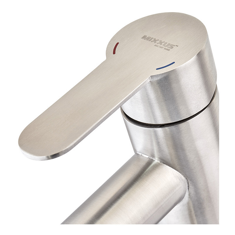 Змішувач для умивальника Mixxus DAX-001-A-High з нержавіючої сталі SUS304 (MI6071) Харків - фото 3