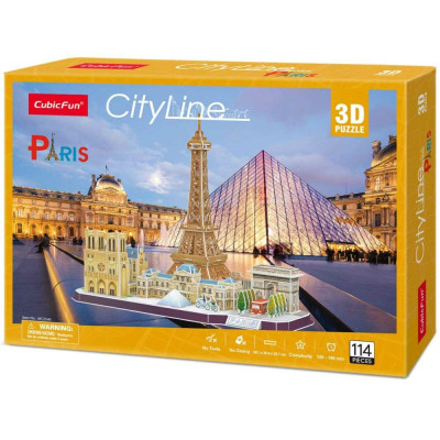 Пазл Cubic Fun City line Paris (MC254h) Винница - изображение 1