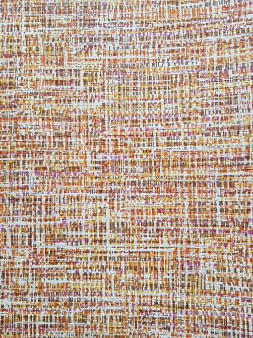 Обои виниловые на флизелине AdaWall Beta1.06х10 под ткань под мешковину терракотовые красные желтые 1111-4 Киев - изображение 1