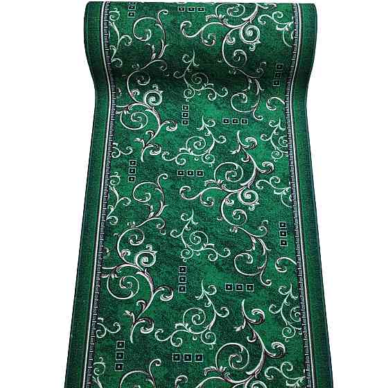 Килимова доріжка найкраща ціна, Зелені вензеля, Килим на виріз, 120, 120 Кам'янське